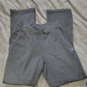 Champion Men's Gray Sweatpants with Drawstring